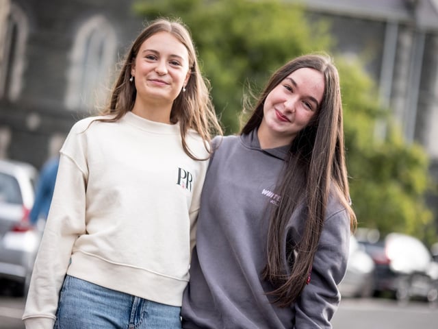 Niamh Gallagher and Lilah Dobbins.