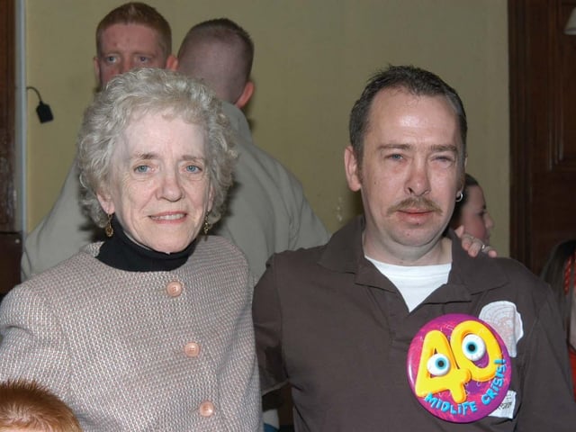 Parties and celebrations November 2005: Mickey Wilson.