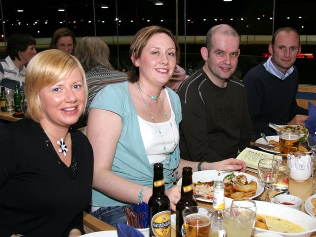 Ann Coyle, Irene McVeigh, Paul Sweeney, Richard McElrea 0002JML : Parties and nights out in March 2006