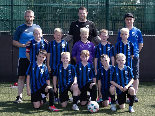 Oxford United team who played in the recent Feile '25 Padraig Barton Memorial Cup at Bay Road. (Photos: Jim McCafferty Photography)