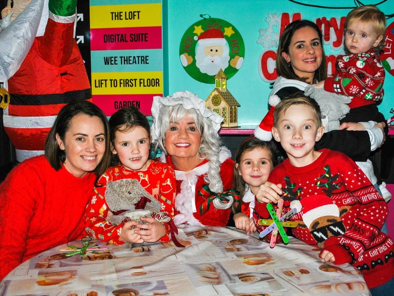 'Twas the week before Christmas' in Studio 2 in Derry with the Grinch, Santa, Mrs Claus, Cindy Lou Who, the elves and a Christmas Fairy.