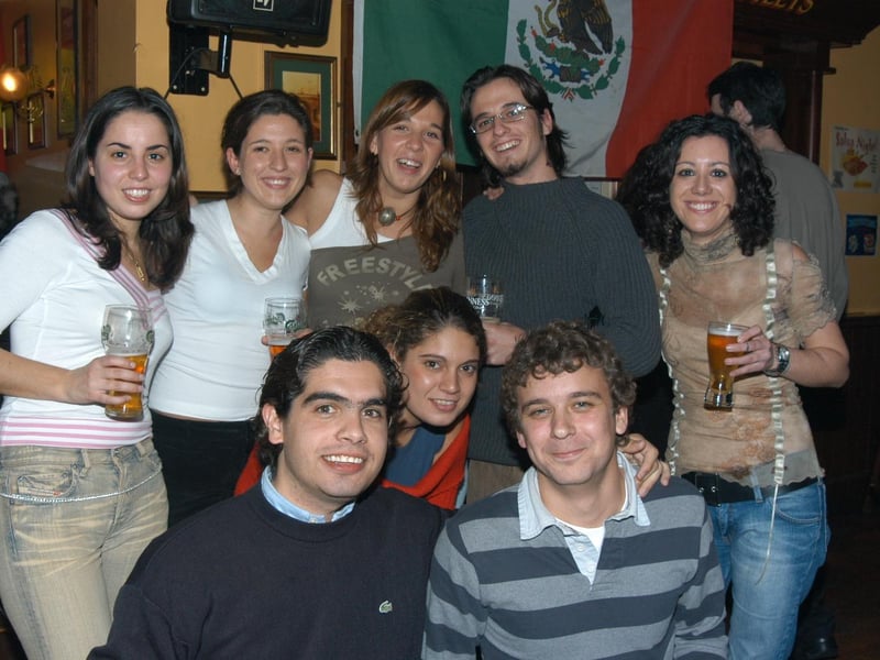 Rocio De Calla Porta's birthday at Beckett’s.