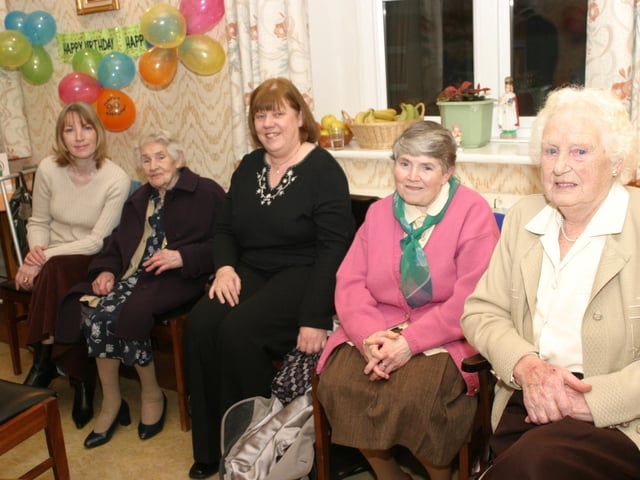 Lizzie McCool's birthday party celebration back in 2004.