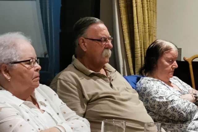 Vincent Strunks in full song. The well-known traditional singer sadly passed away on Wednesday.