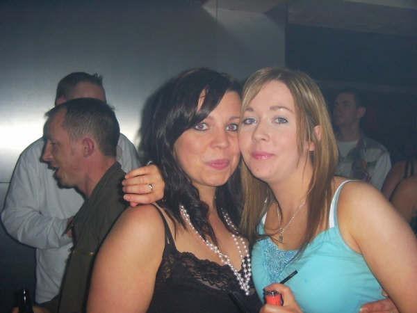 Revellers on a night out in Cafe Roc and Earth in December, 2005.