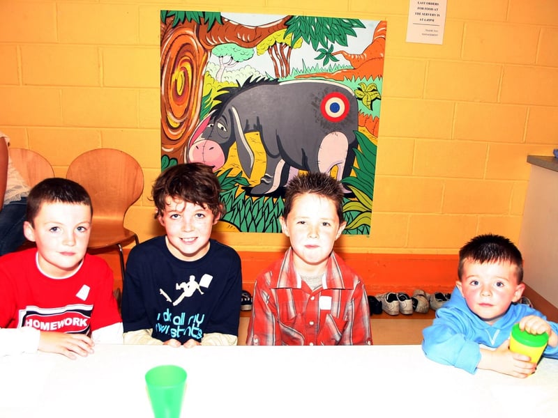Left to right Sean, Josh, Birthday Boy Joseph and Ryan. 8461/dd : .