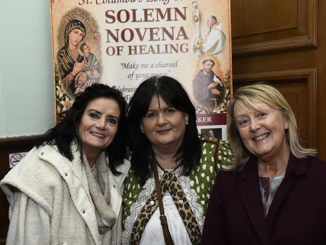 Geraldine and Mena McKinney with Marie Melaugh