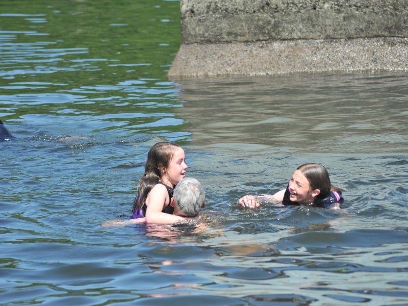 Getting a helping hand back to shore