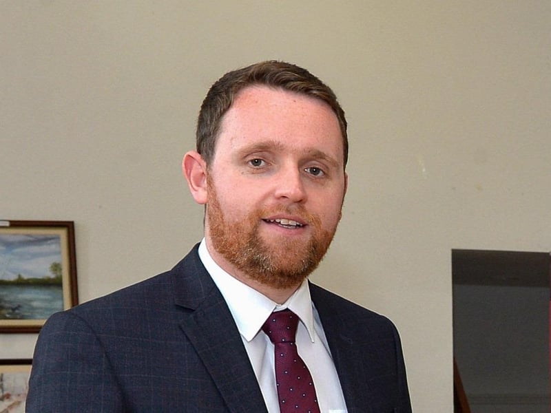DUP candidate Gary Middleton. DER2038GS – 053