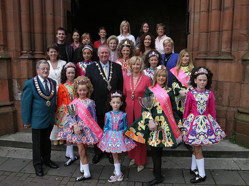 These Irish Dancing champions were featured in the 'Journal' in 2003 marking their achievements.