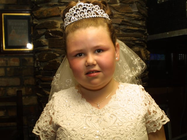Megan McKinney's First Communion at Duke's Bar