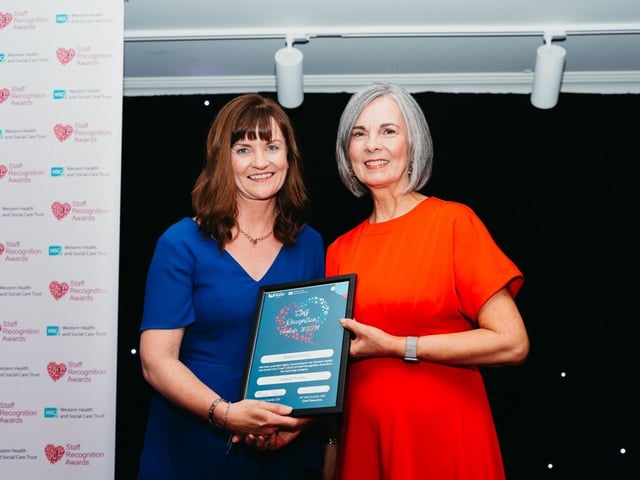 Leading the Way Award, highly commended - Elizabeth Doherty, Conditions Management Programme.
