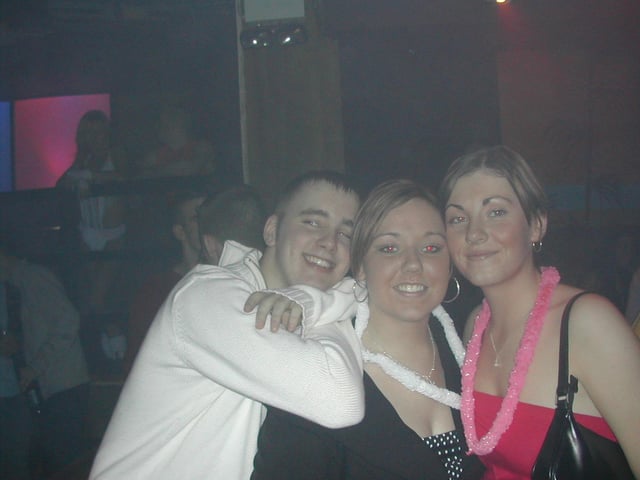 A night out in Derry back in January 2004.