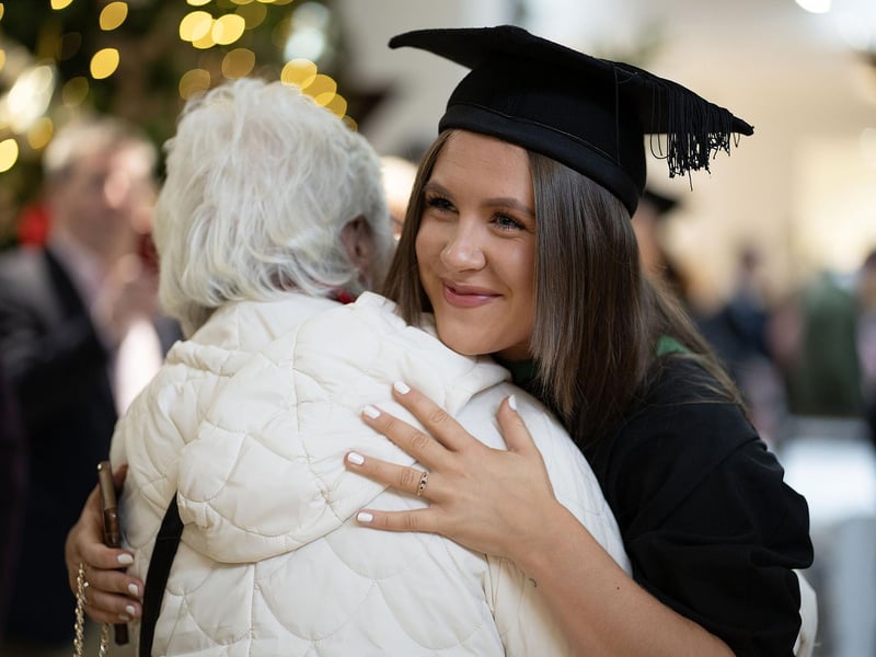 Ulster University Winter Graduations. (Photo: Nigel McDowell / Ulster University)