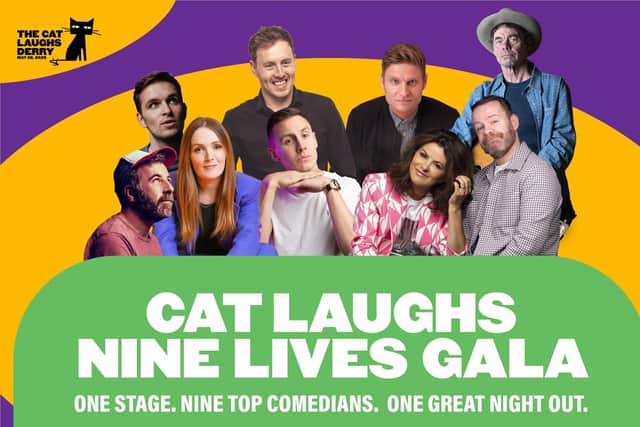 Rich Hall, Deirdre O’Kane, David O’Doherty and Neil Delamere are coming to Derry next week when the iconic Kilkenny Cat Laughs Comedy Festival extends its reach to the North.