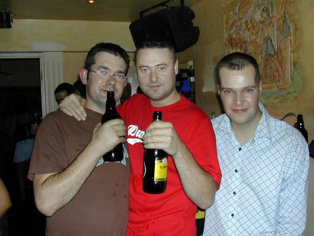 A night out in Earth Nightclub in September 2003
