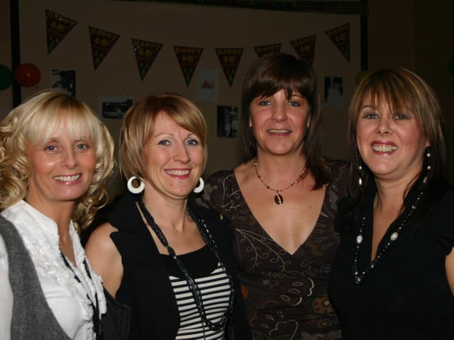 Best Friends Monica, Mary and Patrica Birthday Girl Una Bradley. 2075/dd
