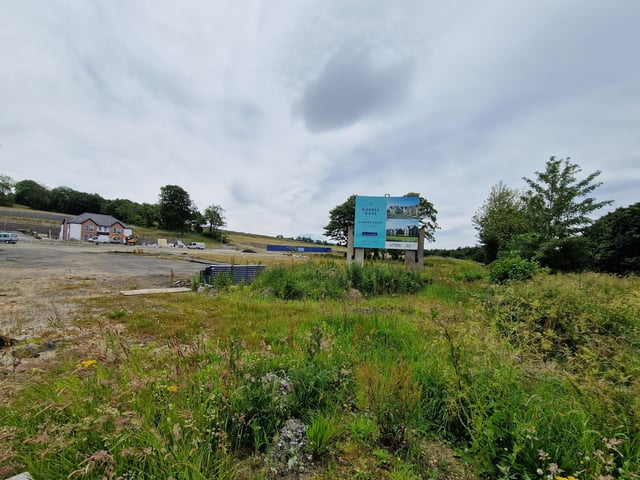 A new neighbourhood centre comprising a retail unit, petrol pumps, ATM and electric vehicle charging are also proposed.