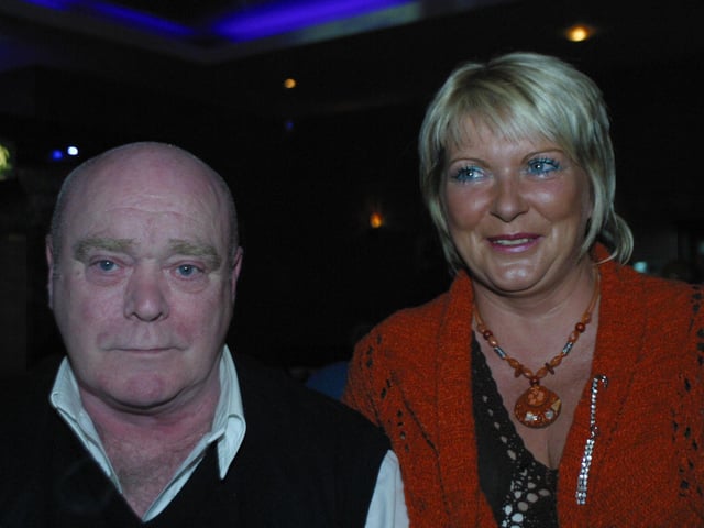 Anitia pictured with her dad Thompson at the surprise party. 161dd