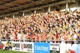 Derry City's Southend Park Stand along with the Mark Farren Stand will be packed to the rafters on Sunday.