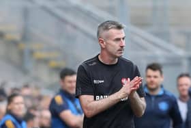 Derry manager Rory Gallagher has stepped back from his role.