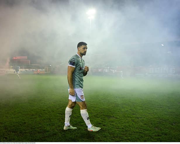 OUT IN THE COLD . . .  Hoban says his relationship with Tiernan Lynch broke down. Photo by Stephen McCarthy/Sportsfile