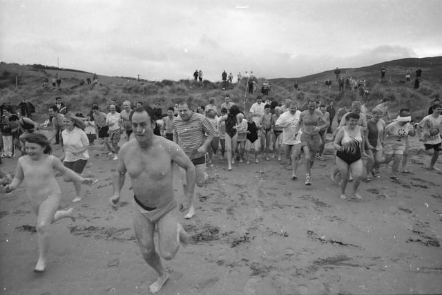 Lisfannon Christmas swim 1997