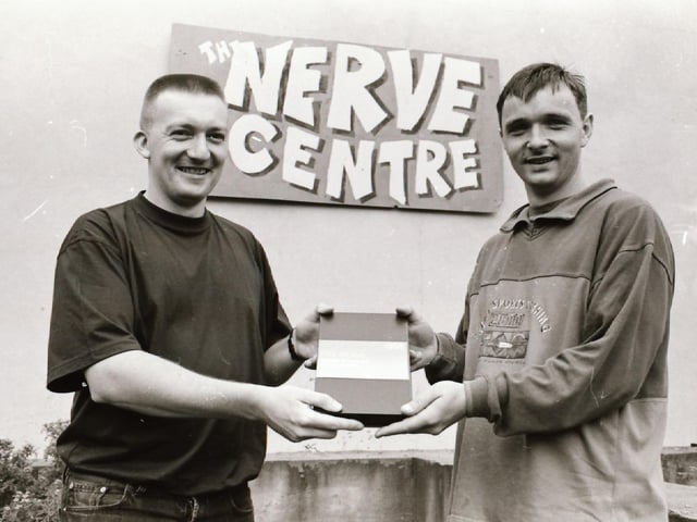 At the Nerve Centre in 1995.