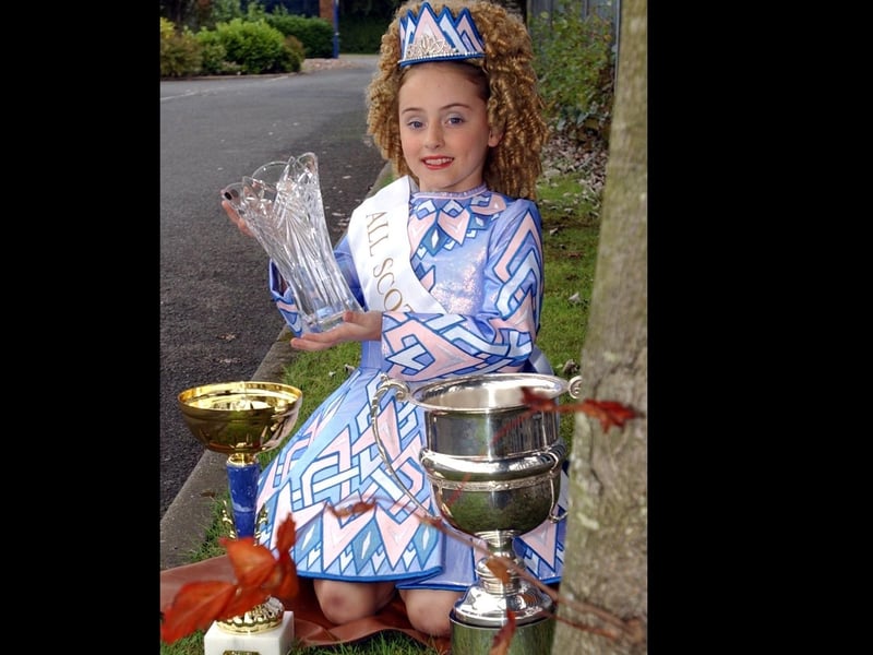 These Irish Dancing champions were featured in the 'Journal' in 2003 marking their achievements.