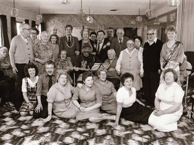 The Mayor at William Street Older People's Home.