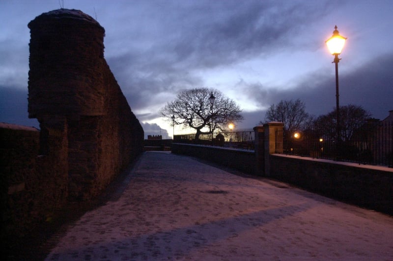 Derry in the snow in the early 2000s.