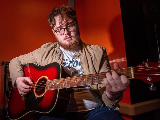 Emerging young talent Joe Allan