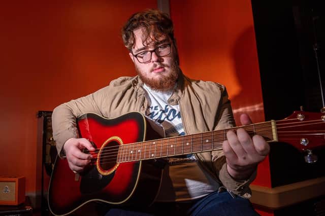 Emerging young talent Joe Allan