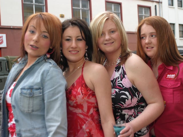 Parties and celebrations in Derry back in May 2004.