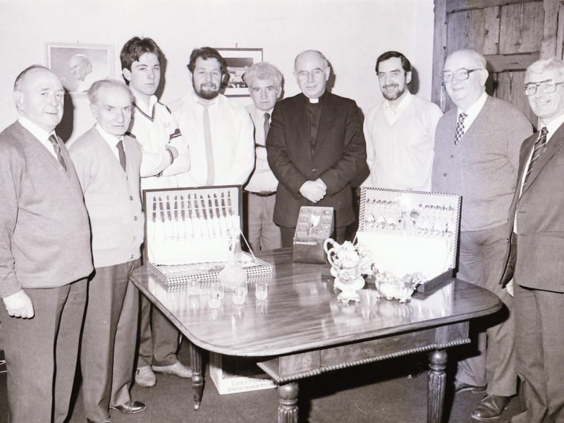 Bishop's Trophy Snooker winners.