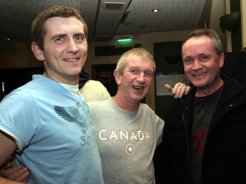 Tommy, Murphs and Jimmy smile for then camera 0066/JML : .
