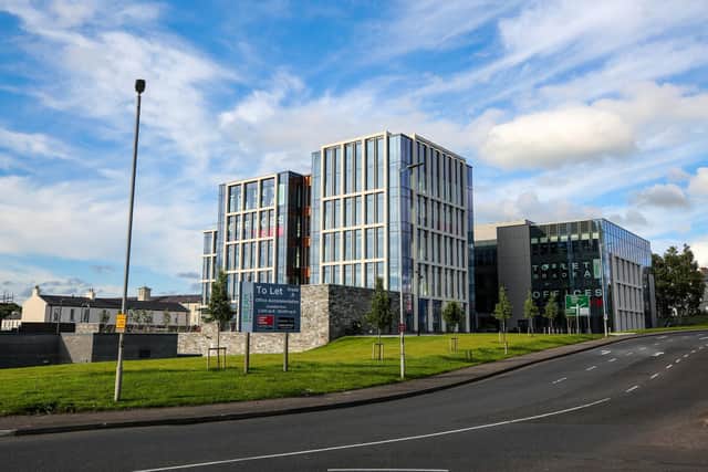 The Ebrington Plaza, Derry.
Photo Credit Lorcan Doherty. : Ebrington Plaza.