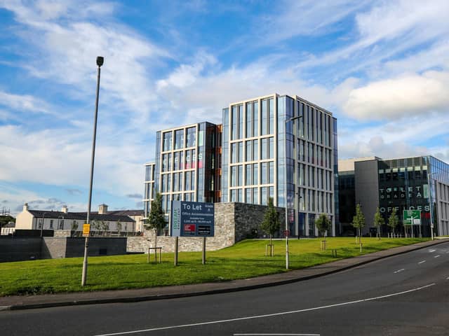 The Ebrington Plaza, Derry.

Photo Credit Lorcan Doherty. : Ebrington Plaza.
