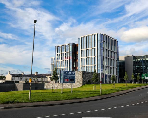 The Ebrington Plaza, Derry.

Photo Credit Lorcan Doherty. : Ebrington Plaza.