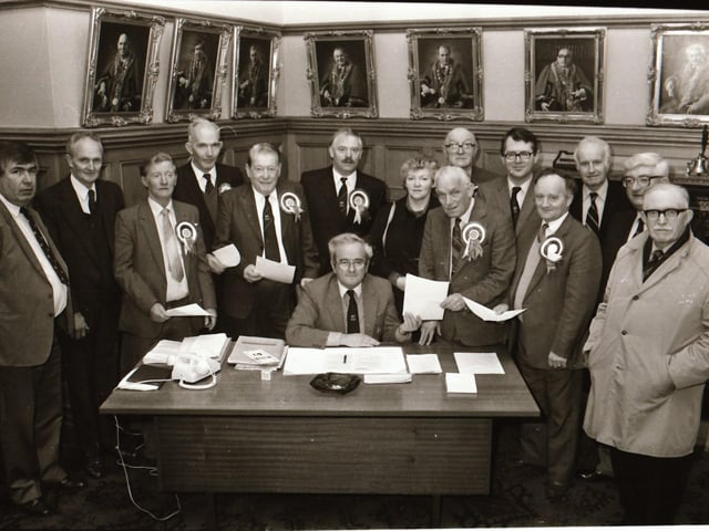 Unionist nomination papers.