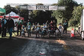 Foyle Cycling Club's Cyclo-cross race in Derry's St Columb's Park