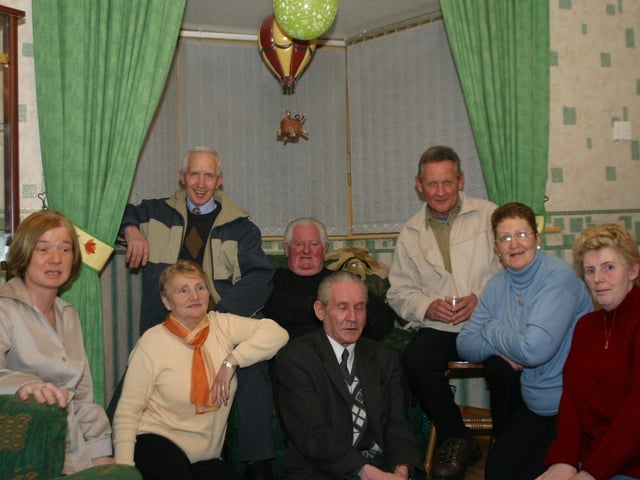 Having fun at Derry parties in 2004