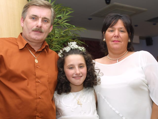 Catherine Mooney's Confirmation at Mandarin Palace.