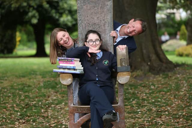 Caoilfhionn Carlin, an avid young reader from the class, landed the prestigious national Reading Hero Award at the ceremony.