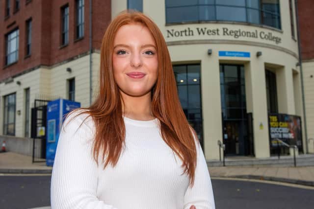 NWRC computing student Aileen Barber has been awarded an All-Ireland scholarship worth £22,000.