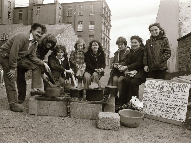Sinn Féin Meals Kitchen at Rosemount during General Strike.