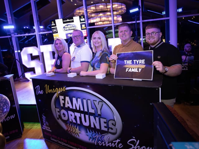 The Tyre Family - Roisin, Sean, Aoife, Colin and Brendan.