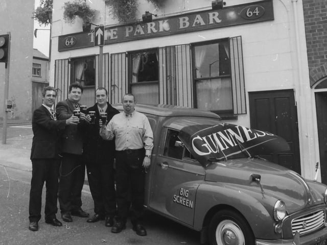 October 1999 was a red letter month for the Park bar which turned 100.