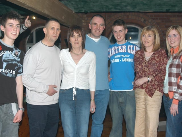 Parties and celebrations in March 2005: Barry McCafferty.