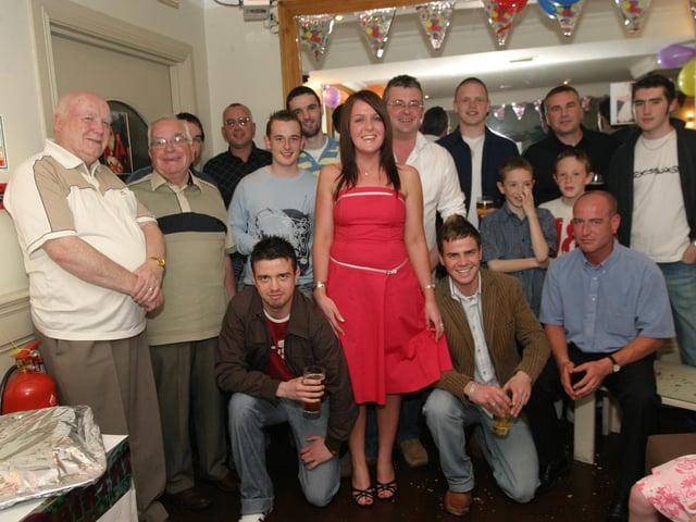 Michelle's big 21st birthday party.